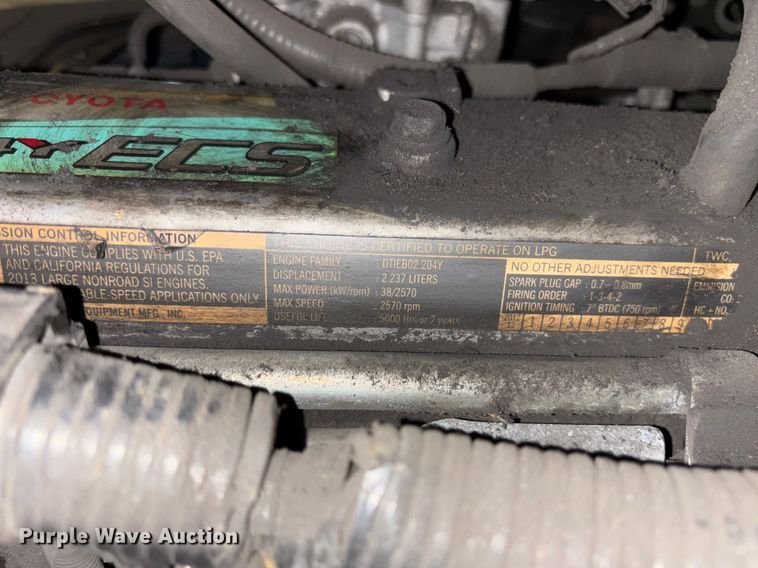 image for item FB5531 Toyota 8FGCU25 forklift