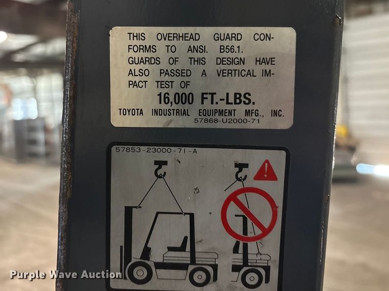 image for item FB5536 Toyota 8FGCU25 forklift