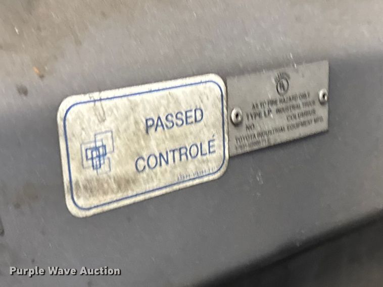 image for item FB5540 Toyota 8FGCU25 forklift