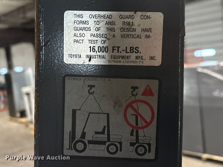 image for item FB5543 Toyota 8FGCU25 forklift