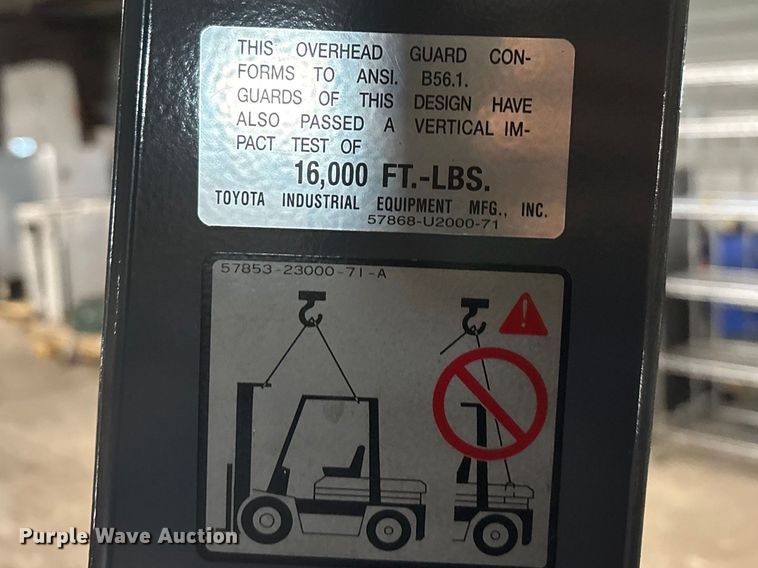 image for item FB5545 Toyota 8FGCU25 forklift