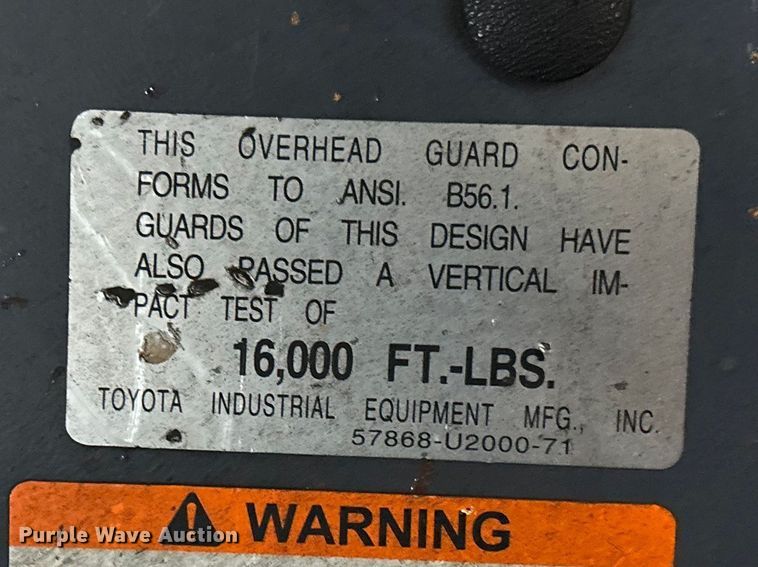 image for item FB5554 Toyota 8FGCU25 forklift