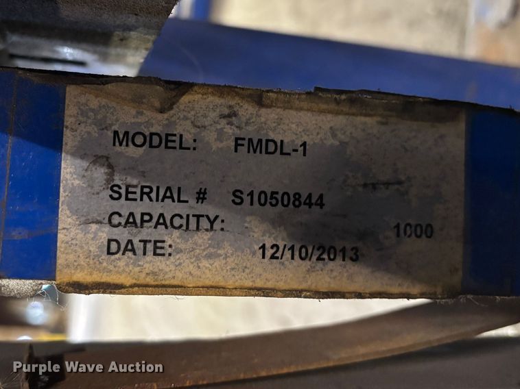 image for item FB5561 (2) Vestil FMDL-1 drum lifter