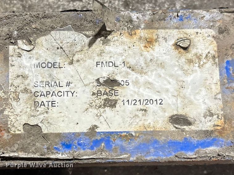 image for item FB5562 (3) Vestil FMDL-1 drum lifter