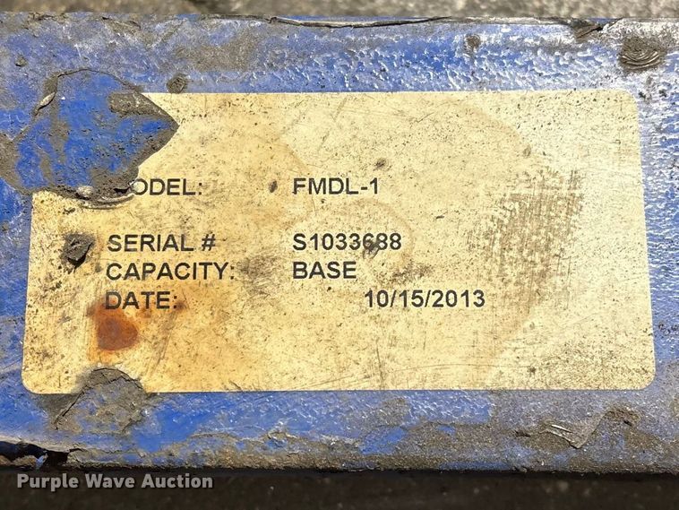 image for item FB5562 (3) Vestil FMDL-1 drum lifter