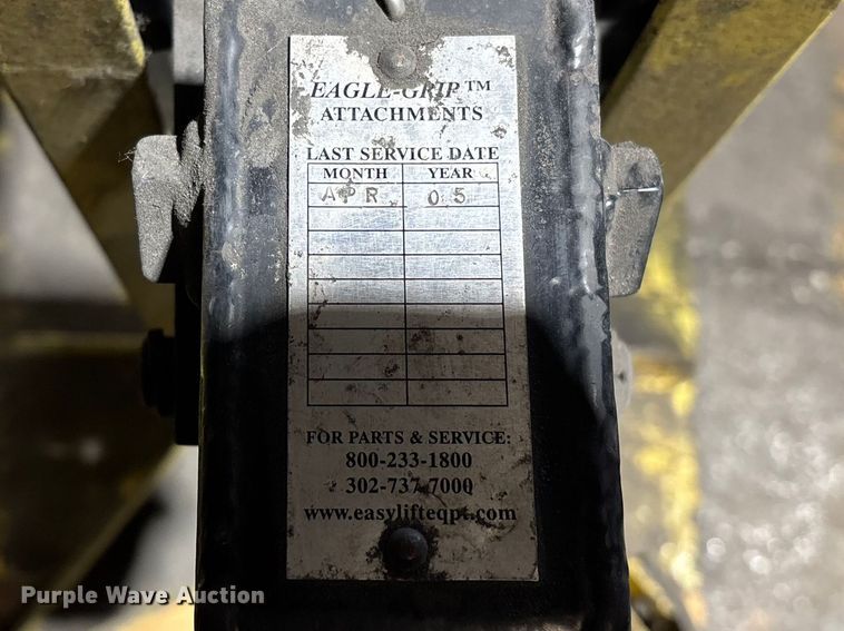 image for item FB5567 (2) Easy Lift Equipment EG3SCM-NF drum lifter