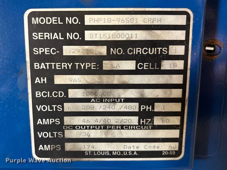 image for item FB5569 (2) Power House charger