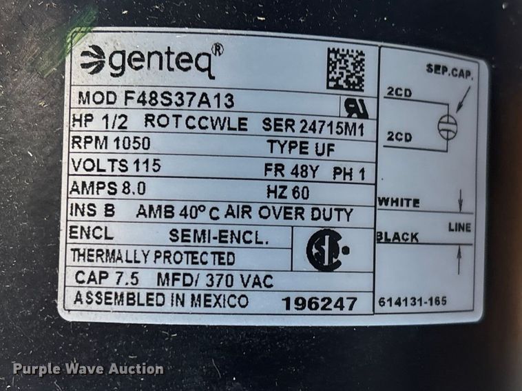 image for item FB5575 2015 Nortec Global HVAC Renzor UDAP-400 heater