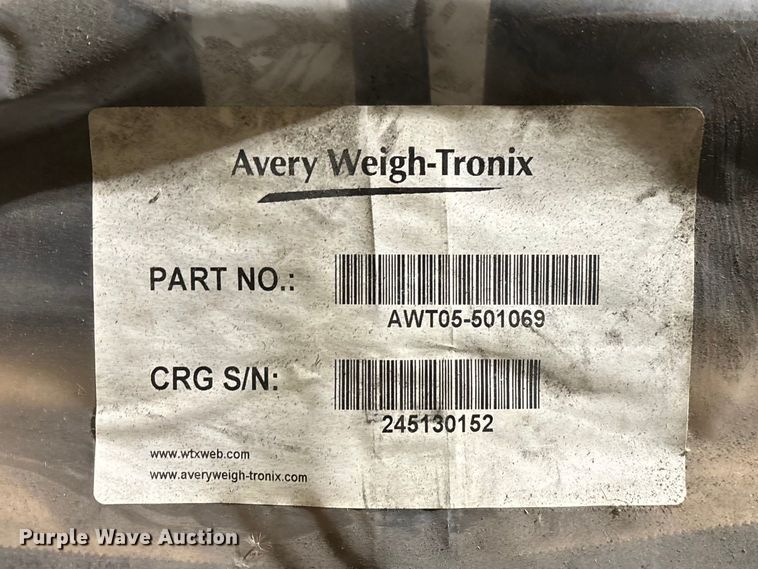 image for item FB5585 2024 Avery Weigh-Tronix FLSC-05 forklift scale