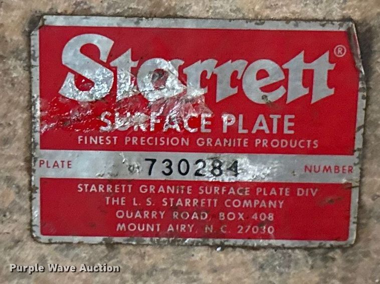 image for item FB5593 Starret Crystal Pink surface plate