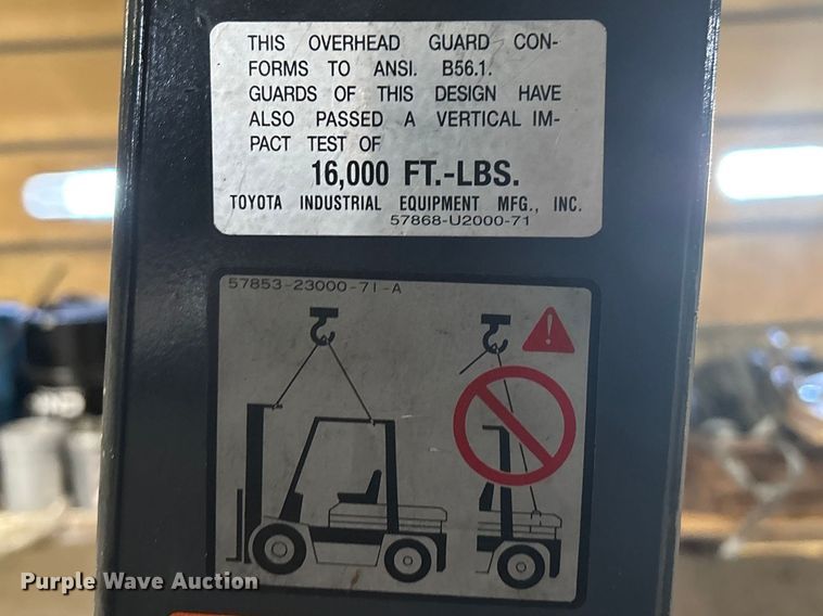 image for item FB5601 Toyota 8FGCU25 forklift