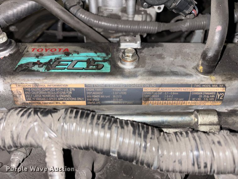 image for item FB5601 Toyota 8FGCU25 forklift