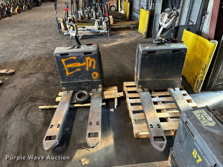 image for item FB5625 (14) Crown electric pallet jacks