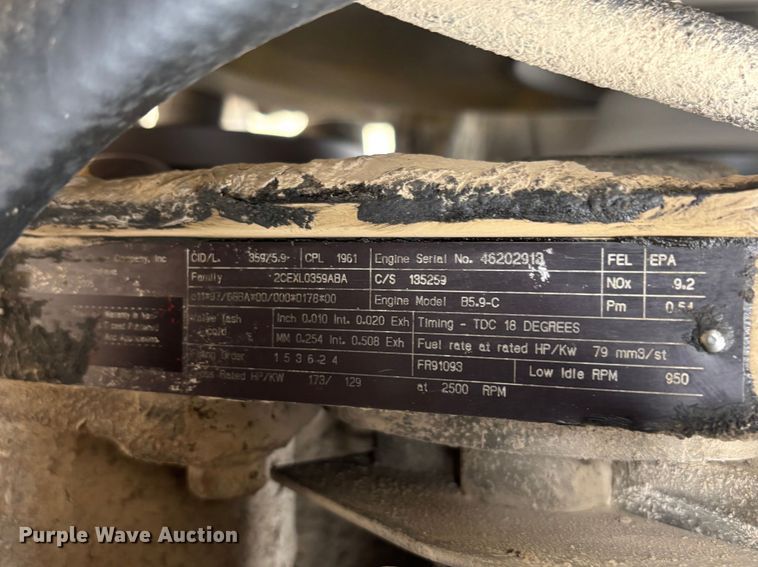 image for item FB5634 2002 Capacity TJ5000 yard truck