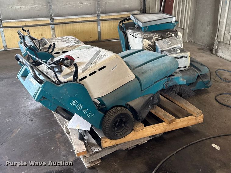 image for item FB5639  (3) Tennant 3640 floor sweepers