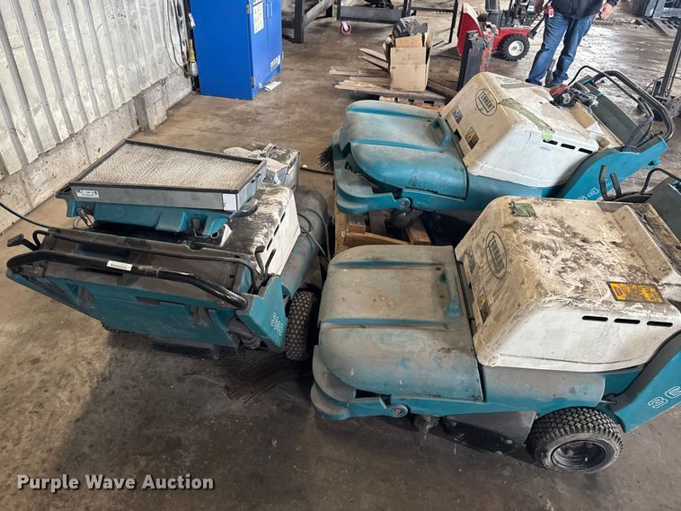 image for item FB5639  (3) Tennant 3640 floor sweepers