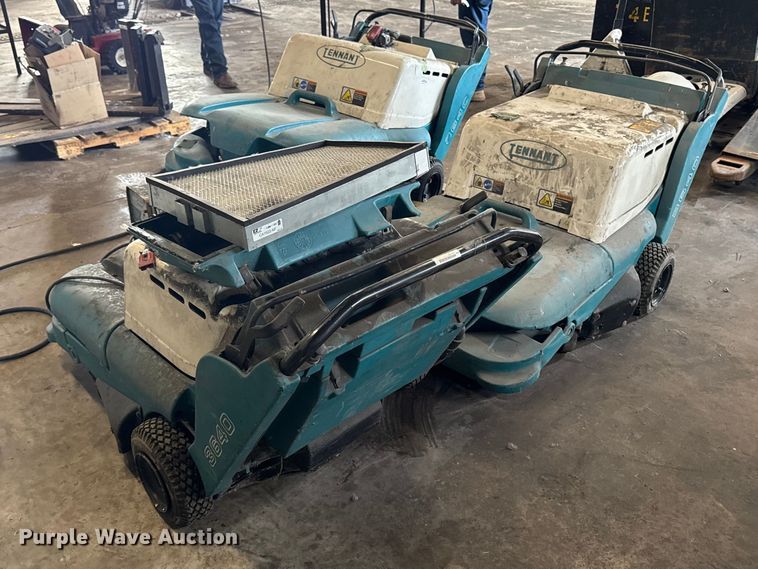 image for item FB5639  (3) Tennant 3640 floor sweepers