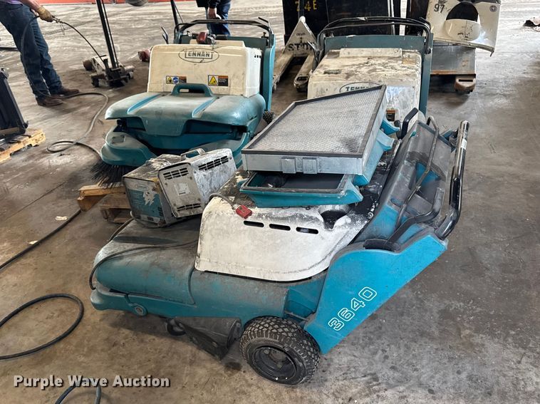 image for item FB5639  (3) Tennant 3640 floor sweepers