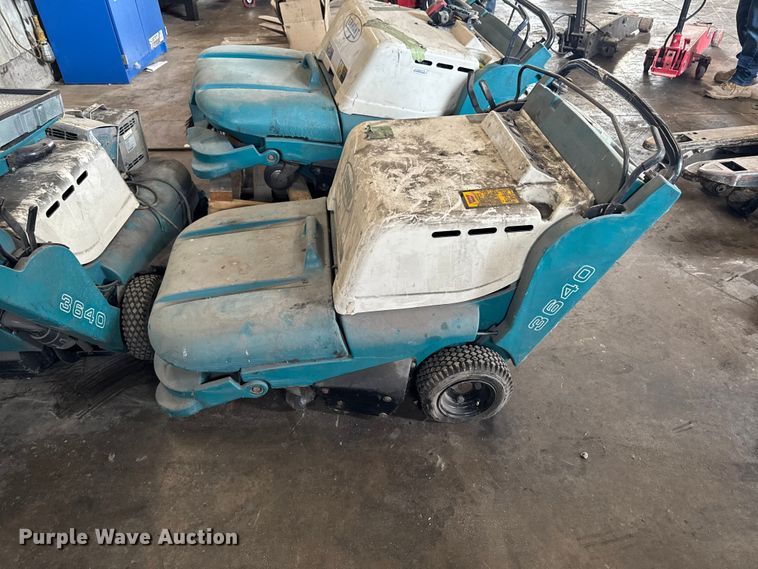 image for item FB5639  (3) Tennant 3640 floor sweepers