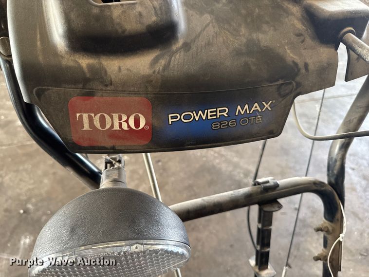 image for item FB5640 Toro Powermax 826 OTE snow blower