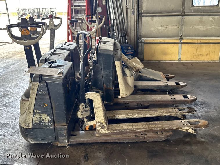 image for item FB5646 (5) Crown WP3035-45 electric pallet jacks
