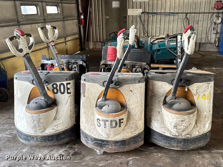 image for item FB5646 (5) Crown WP3035-45 electric pallet jacks