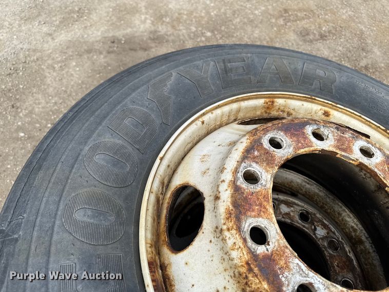 image for item FB5651 (4) 295/75R22.5 tires and wheels