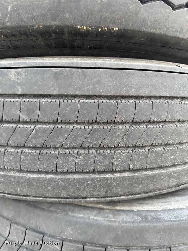 image for item FB5651 (4) 295/75R22.5 tires and wheels