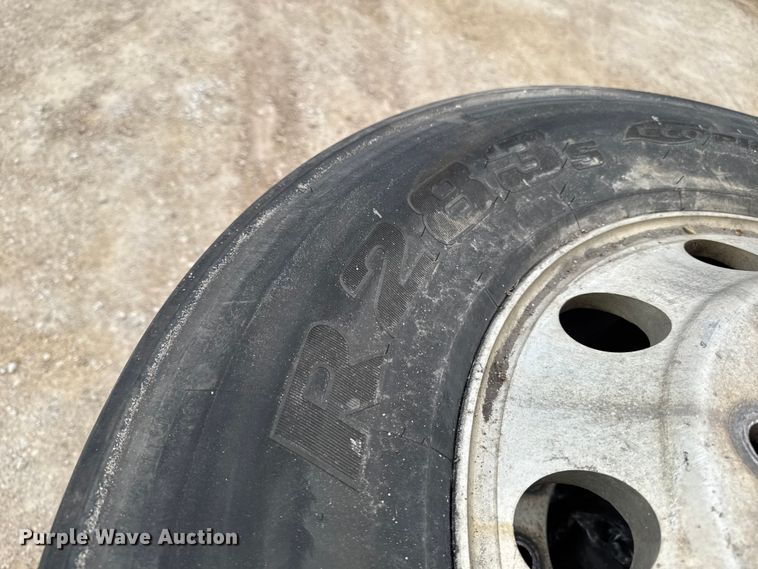 image for item FB5653 (4) Bridgestone 295/75R22.5 tires and wheels