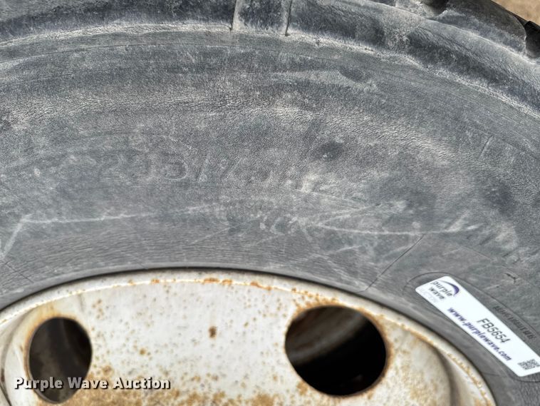 image for item FB5654 (4) Firestone FS591 295/75R22.5 tires and wheels