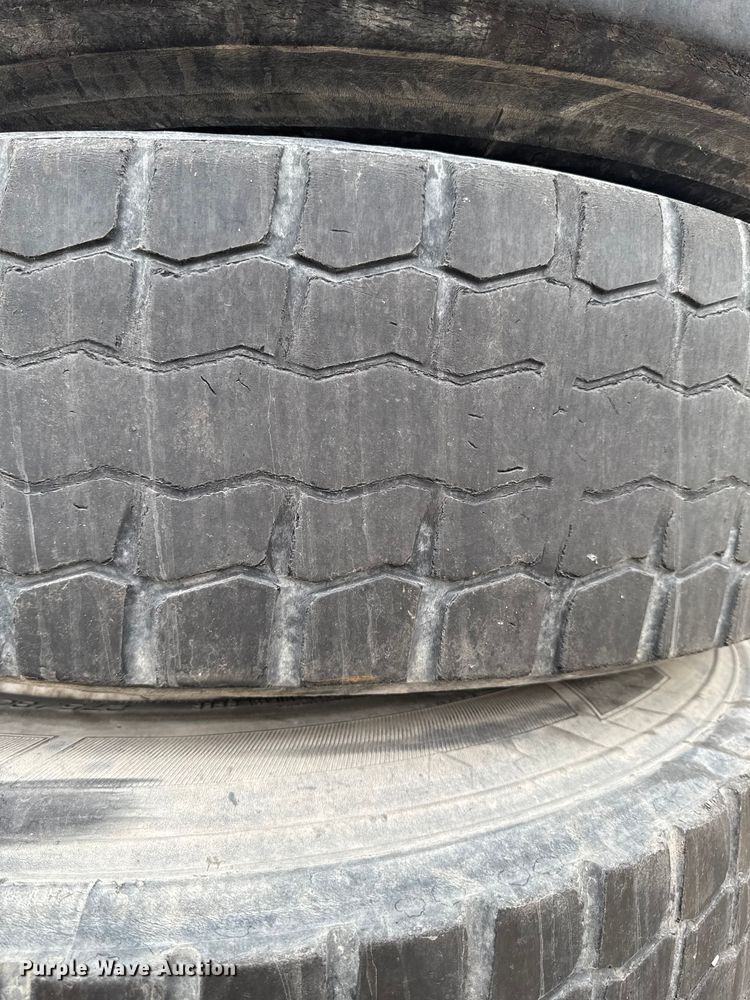 image for item FB5654 (4) Firestone FS591 295/75R22.5 tires and wheels