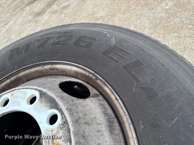 image for item FB5655 (4) Bridgestone M726ELA 295/75R22.5 tires and wheels