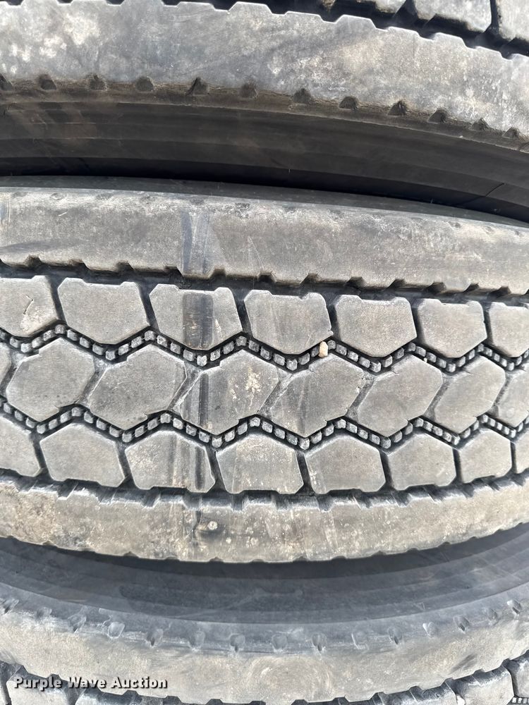 image for item FB5655 (4) Bridgestone M726ELA 295/75R22.5 tires and wheels