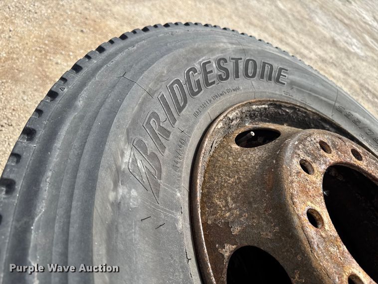 image for item FB5658 (4) 295/75R22.5 tires and wheels