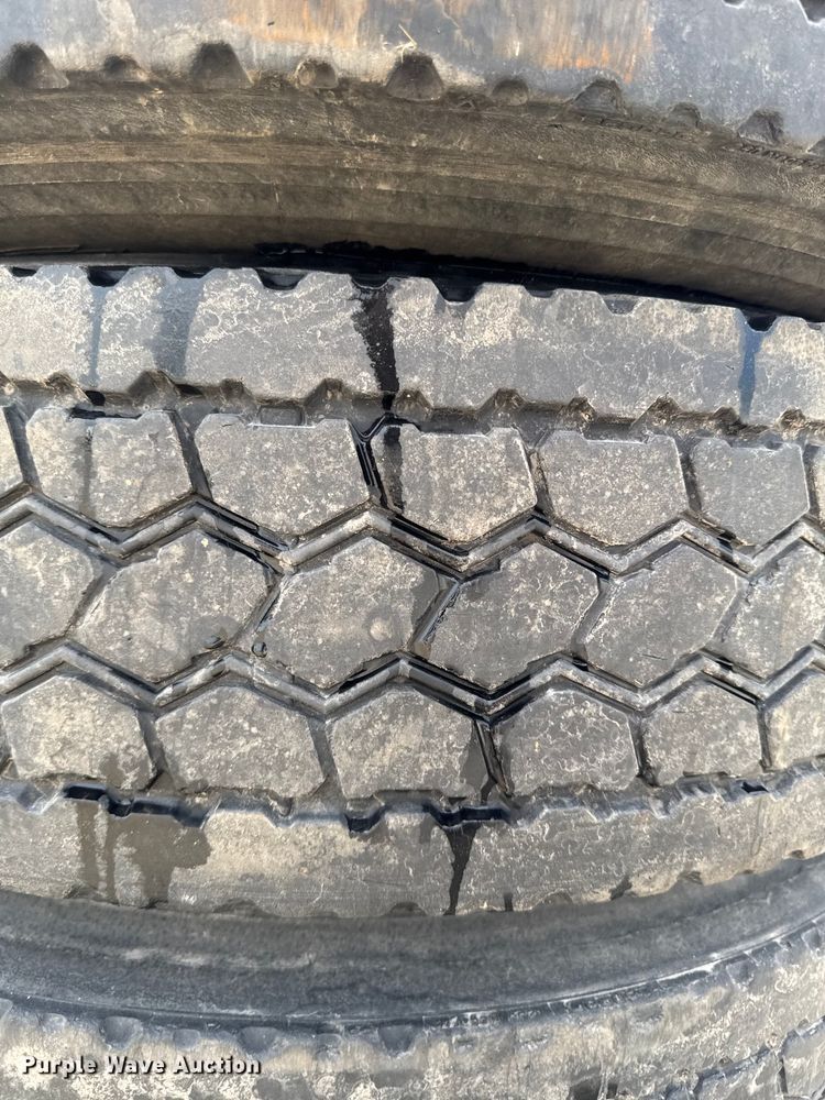 image for item FB5658 (4) 295/75R22.5 tires and wheels
