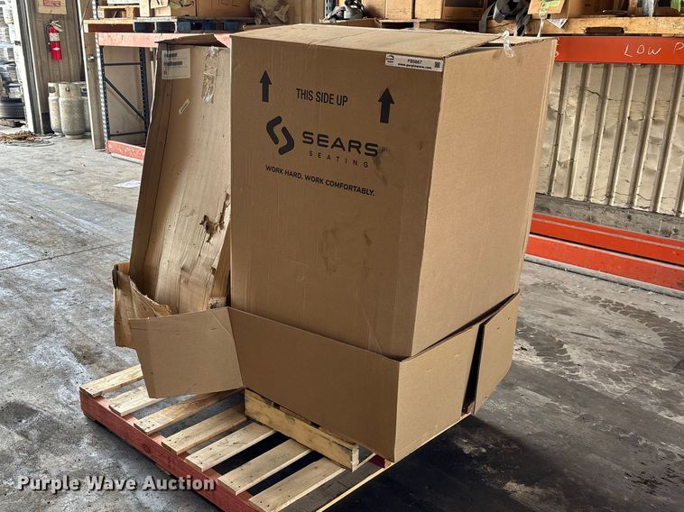 (2) Sears Seating truck seats