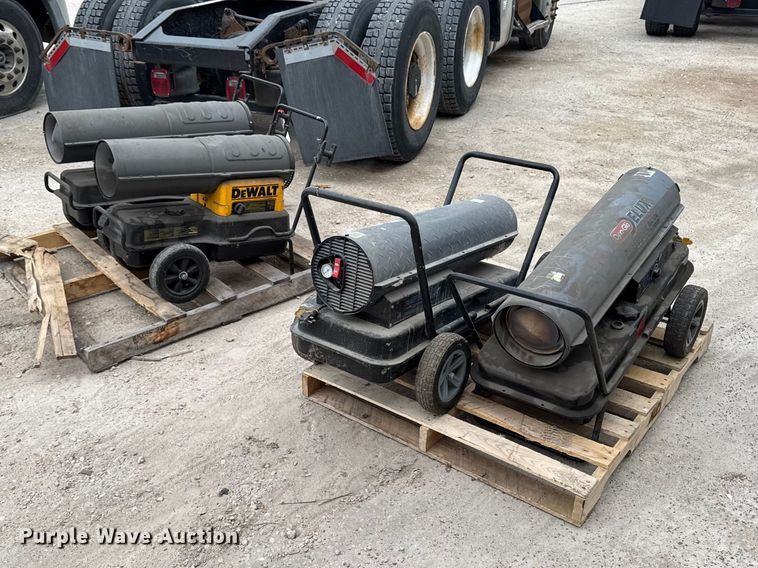 (4) kerosene heaters