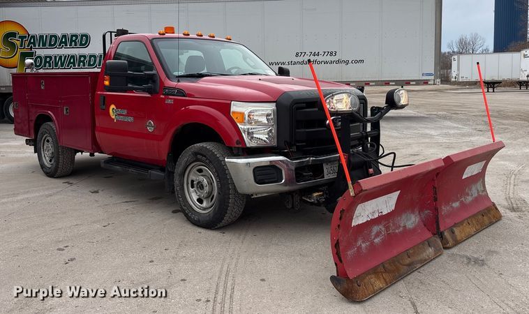 image for item FG1054 2011 Ford F350 Super Duty utility bed pickup truck