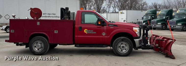 image for item FG1054 2011 Ford F350 Super Duty utility bed pickup truck