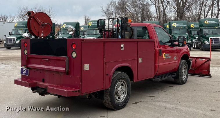 image for item FG1054 2011 Ford F350 Super Duty utility bed pickup truck