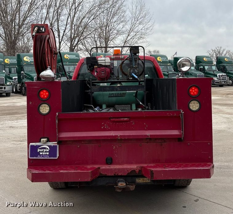 image for item FG1054 2011 Ford F350 Super Duty utility bed pickup truck