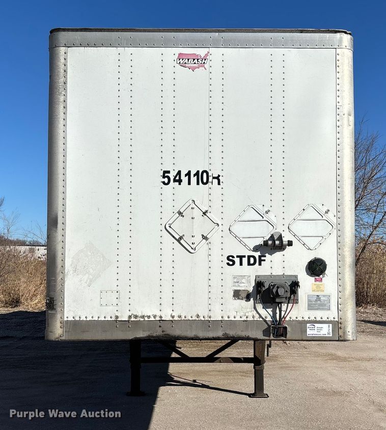 image for item FG1060 2014 Wabash Duraplate dry van trailer