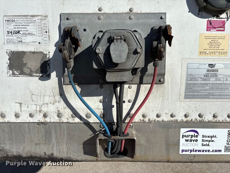 image for item FG1060 2014 Wabash Duraplate dry van trailer