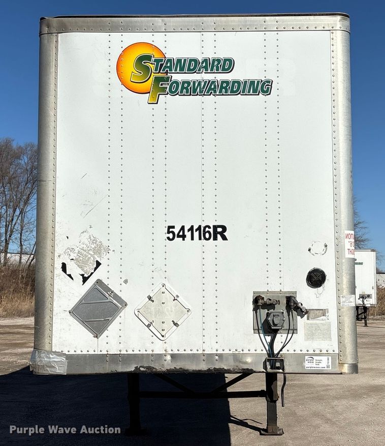 image for item FG1063 2009 Wabash dry van trailer