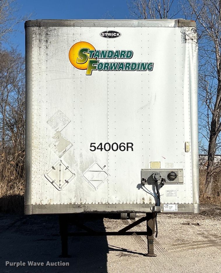 image for item FG1064 2013 Strick dry van trailer