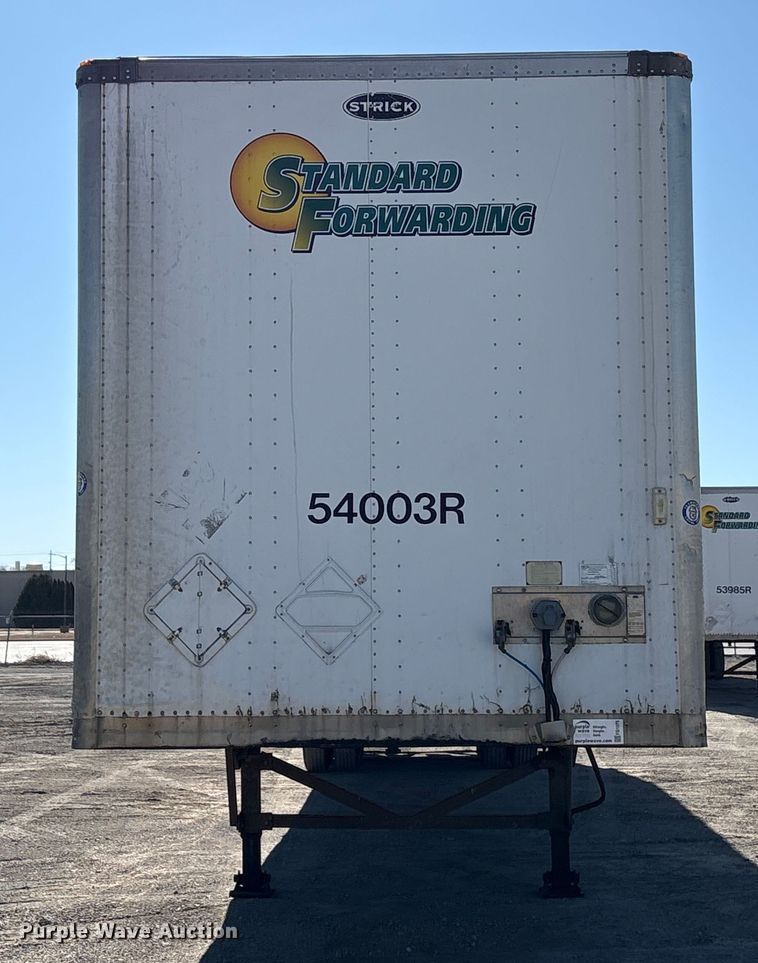 image for item FG1075 2013 Strick dry van trailer