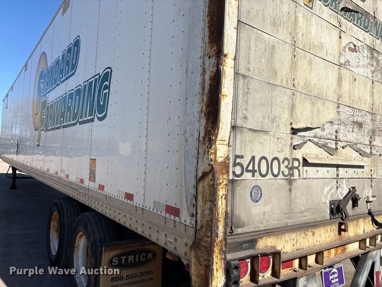 image for item FG1075 2013 Strick dry van trailer