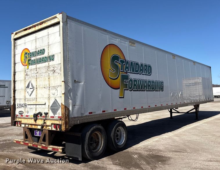 image for item FG1077 2013 Strick dry van trailer