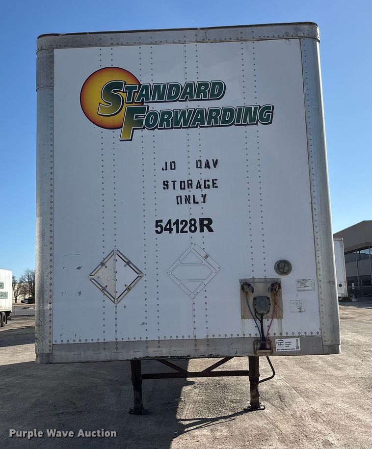 image for item FG1082 2007 Wabash dry van trailer