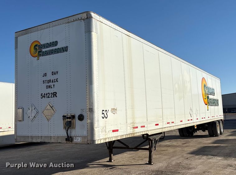 image for item FG1087 2007 Wabash dry van trailer